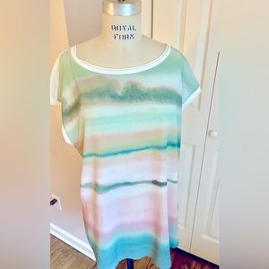 Beautiful watercolor shirt from Anthropologie